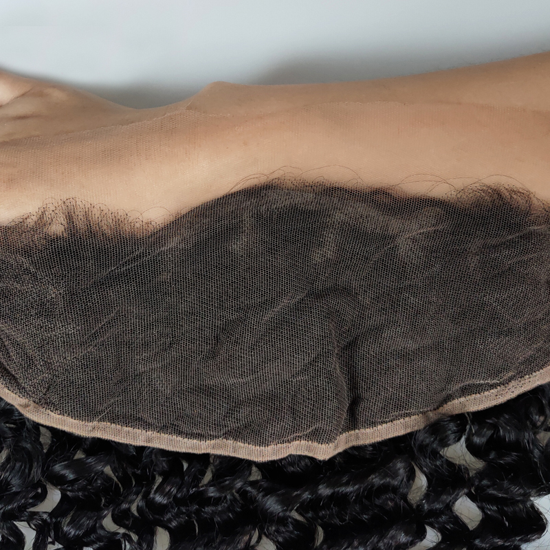 HD Lace Frontal New Arrivals Deep Wave 13*4 Lace Frontal Brazilian Deep wave Hair Extensions with Baby Hair Bleached Knots Berrys Fashion