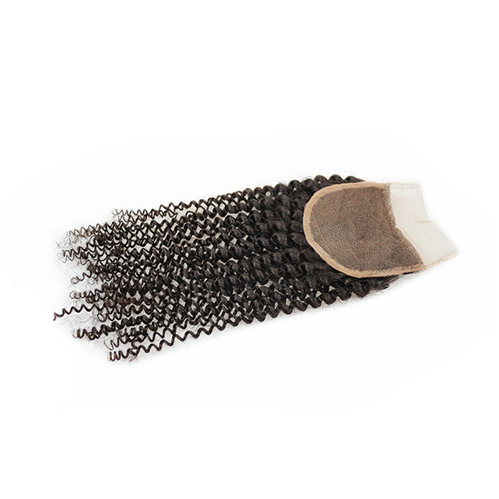 1pc Unprocessed 100% Virgin Human Hair 4*4 Kinky Curly Lace Closure Berrys Fashion Hair