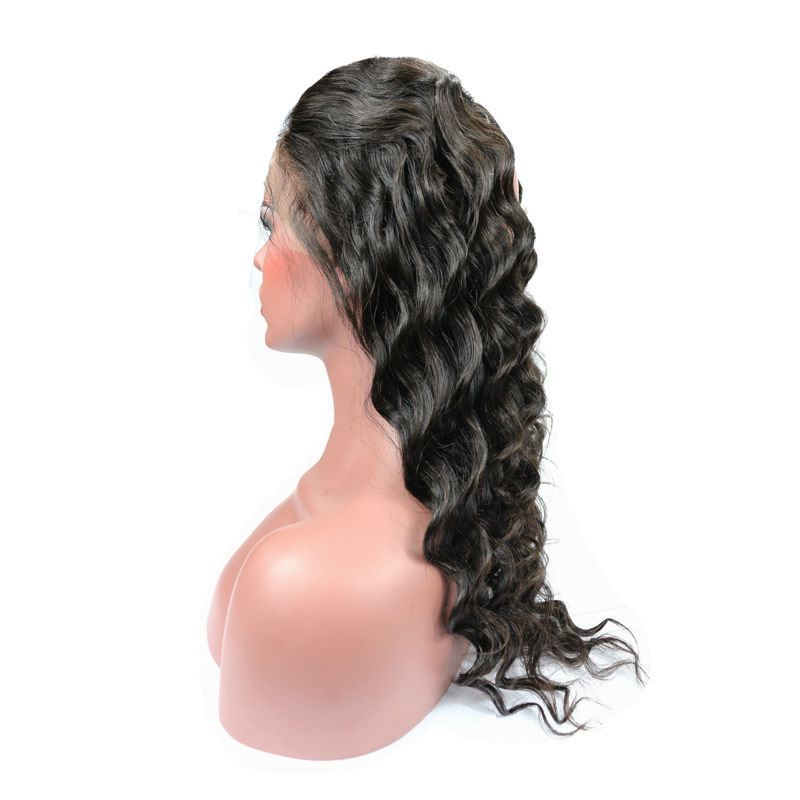 360 Loose Wave Lace Frontal 22x4" Pre Plucked with Adjust Strand Elastic Band Bleached Knots Hair Frontal Berrys Fashion