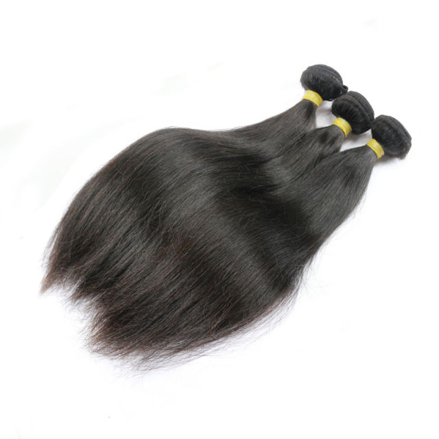 Sliver Band 100% Remy Human Hair Brazilian Straight Hair Very Soft No Tangle No Shedding 3pcs/lot