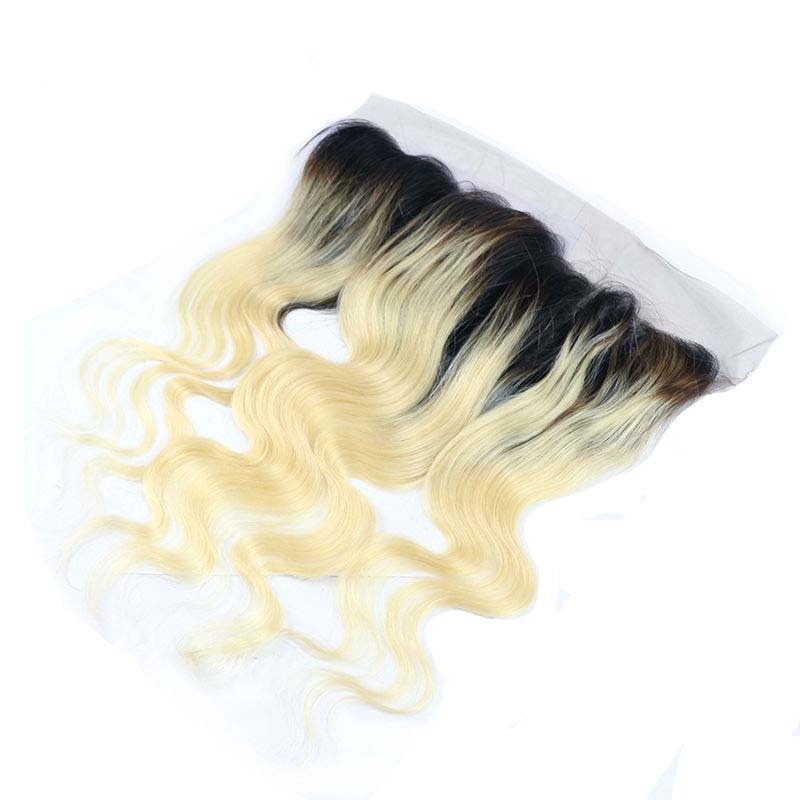1b # 613 Body Wave Human Hair 2 Bundles + 13*4 Lace Frontal ,100% Virgin Human Hair Berrys Fashion Hair Products