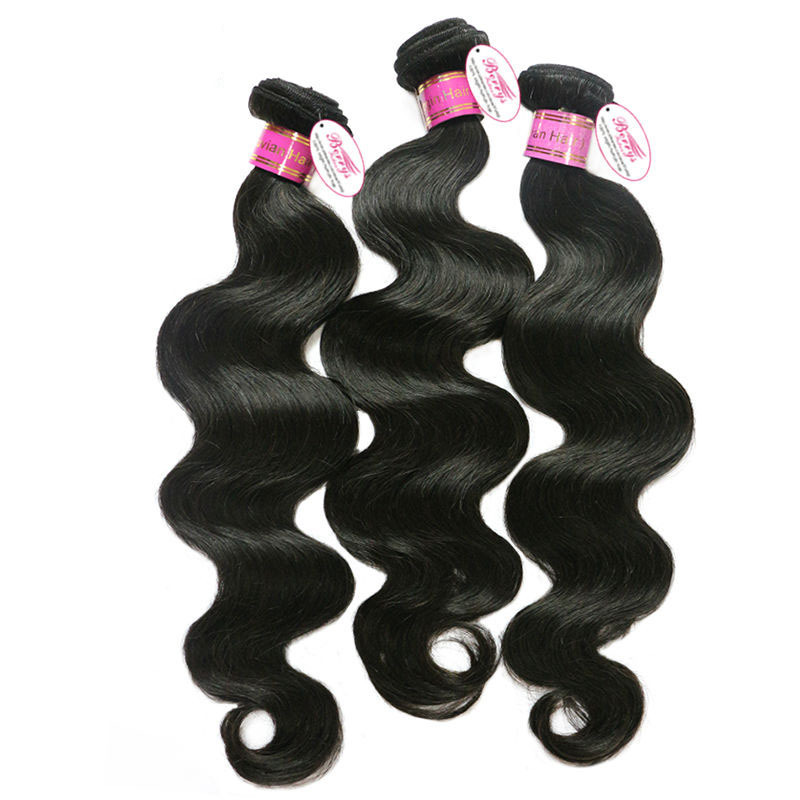 13*6 Lace Frontal with 3 Bundles 100% Virgin Human Body Wave Hair