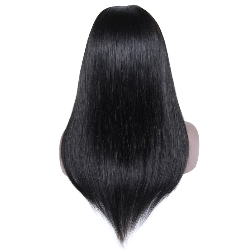 HD/Transparent 4*4  Lace Closure Wig Straight  For Women Black Color Brazilian any Density Customized Lace closure Wigs Berrys Fashion 100% Virgin Hai