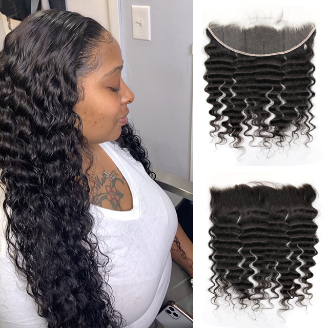 Top Quality Virgin Hair 13x4 HD/Transparent Lace frontal