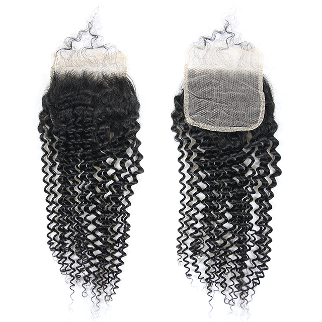 Top Quality Virgin Hair 4x4 Deep Wave HD/Transparent Lace Closure