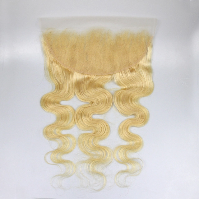 Top quality #613 Blonde Hair 13x6 HD/Transparent Lace Frontal Berrysfashion Hair