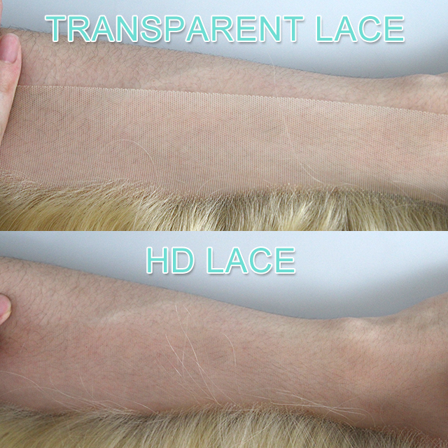 #613 Blonde HD/Transparent 4x4 Lace Closure Berrysfashion hair