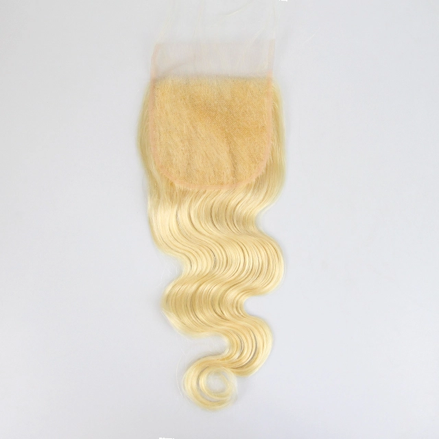 #613 Blonde Hair 5x5 HD/Transparent Lace Closure Berrysfashion hair