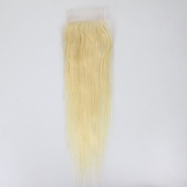 #613 Blonde Hair 5x5 HD/Transparent Lace Closure Berrysfashion hair