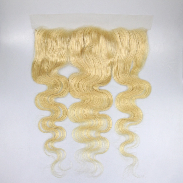 #613 Blonde 13x4 HD/Transparent Lace frontal 100% Virgin Human Hair Berrys Fashion Hair