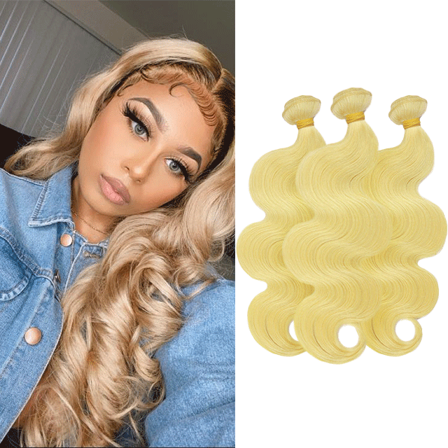 Yellow Band Top Quality 613 Straight & Body Wave 100% Human Virgin Hair