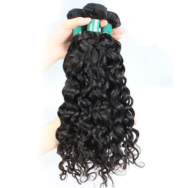 Yellow Band Top Quality Big Deep wave&Water wave 100% Human Virgin Hair