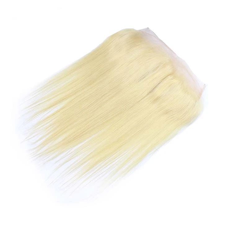 #613 Blonde Human Hair + Lace Frontal 13*4 Virgin Hair Straight/Body Wave 3pcs with 1pc Top Lace Frontal Unprocessed Berrys Hair