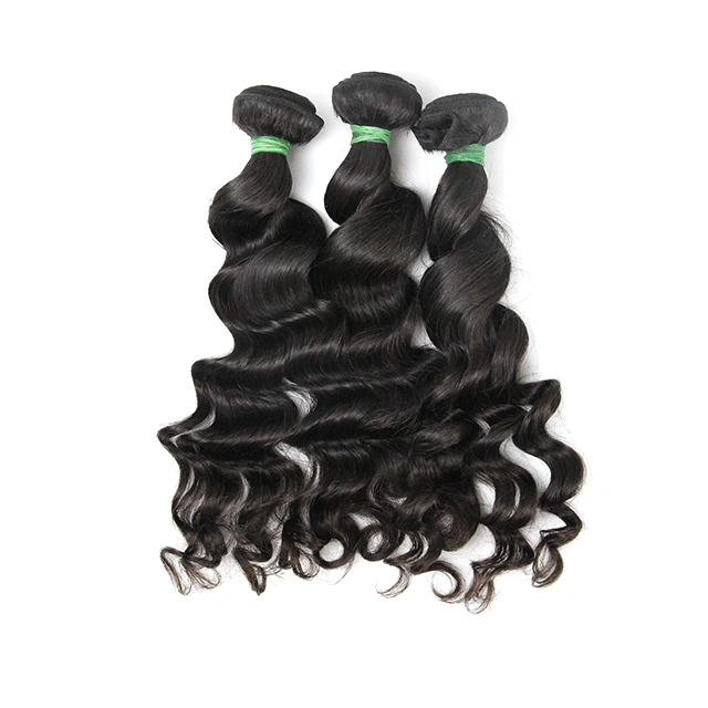 Loose Wave/Deep Wave Human Hair Bundles Real 100% Raw Hair Extensions Double Wefts 10-30 Inches Bundles Deal Berryshair Pervian Raw Hair