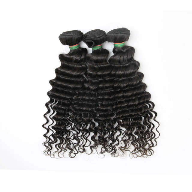 Loose Wave/Deep Wave Human Hair Bundles Real 100% Raw Hair Extensions Double Wefts 10-30 Inches Bundles Deal Berryshair Pervian Raw Hair