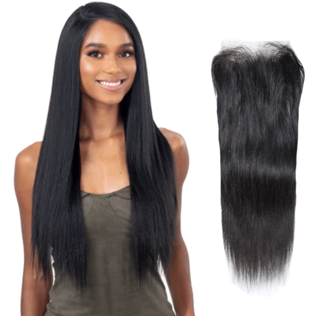 7*7 Lace Closure Straight  Brazilian Virgin Hair Pre plucked Closure Unprocessed 100% Virgin Human Hair Extensions Berrys Fashion