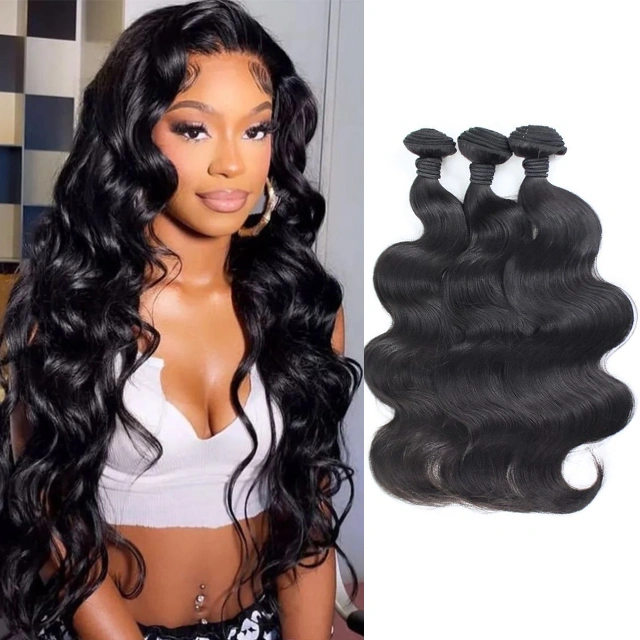 Sliver Band 3pcs/lot 100% Remy Human Hair Brazilian Body Wave Hair Very Soft No Tangle No Shedding