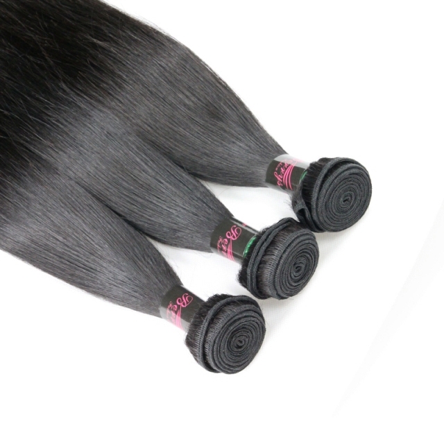 Maylaysian Straight Raw Hair 3PCS/ Lot with High Quality 100% Virgin Human Hair, can Be Dyed, Bleached Berrys Fashion Raw Hair