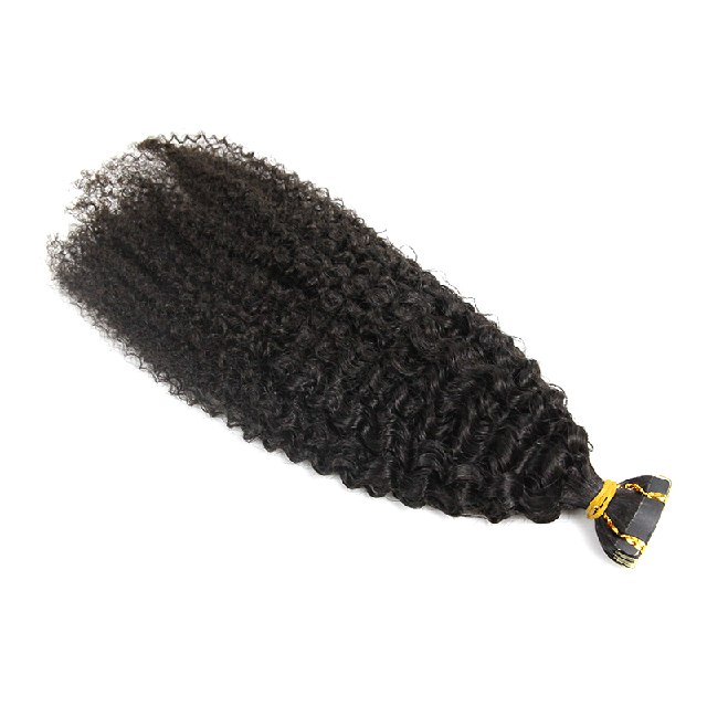 hair exetension tape hair 100% virgin hair exetenstions 20pcs(50g)（all texture）