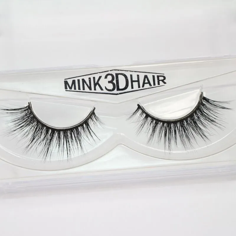 Berrysfashion New Style Private Label Korean Soft Lashes Super Fluffy 25mm 3D Faux Mink False Eyelash