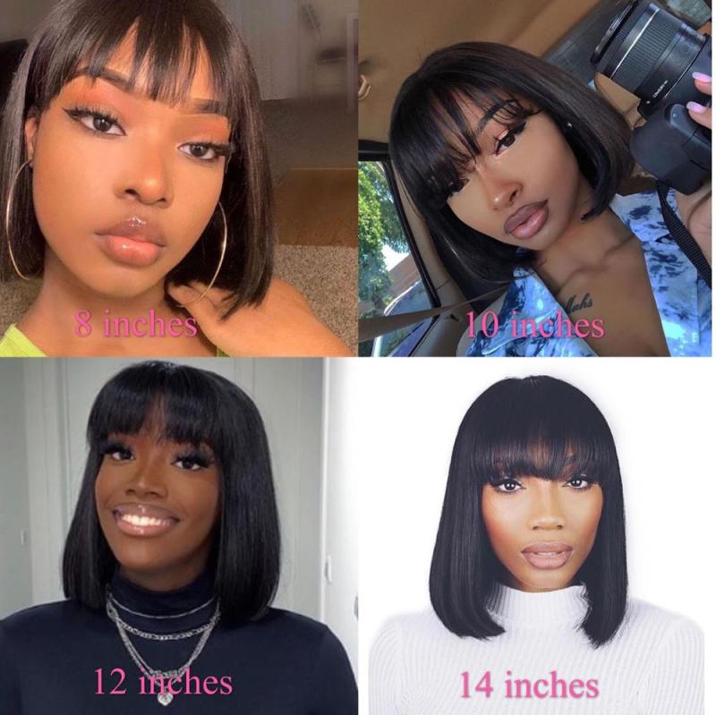 Berrysfashion top quality virgin hair all size bob wigs summer sales affordable price raw hair wigs