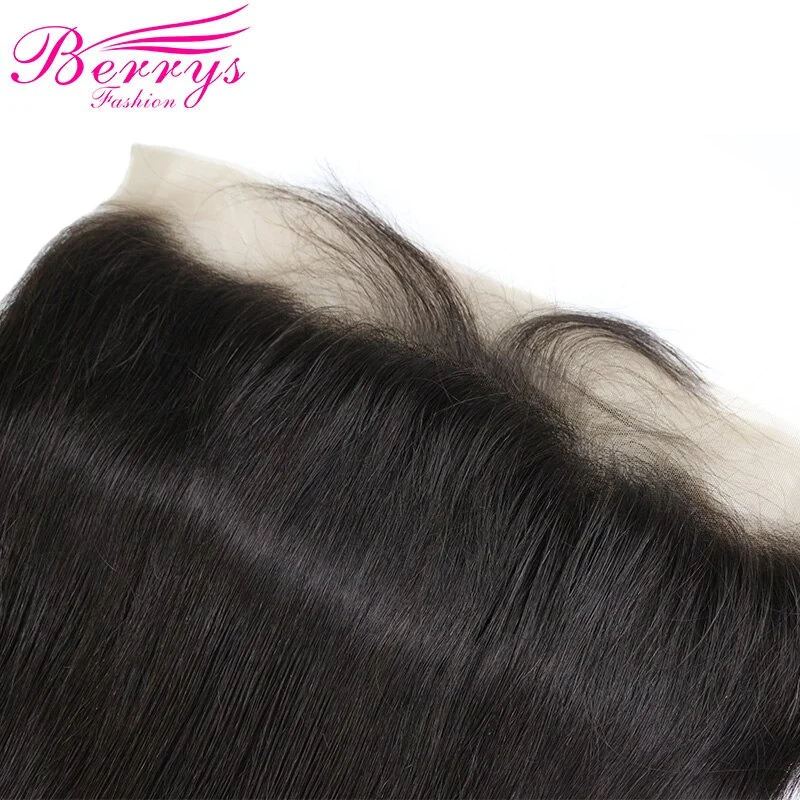 Berrysfashion Hair New Arrive Mix Donors Hair 13x4 HD/Transparent Frontal ST