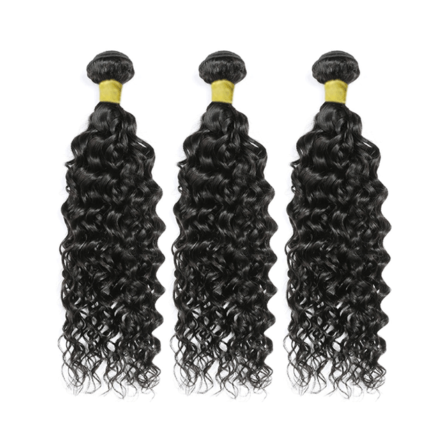 Yellow Band Water Wave 100% Virgin Human Hair High Quality , Can Be Dyed, Bleached Berrys Fashion VIrgin Hair(China Hair)