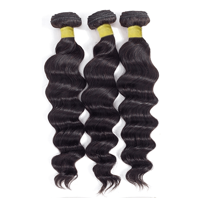 Yellow Band Big Deep Wave 100% Virgin Human Hair High Quality , Can Be Dyed, Bleached Berrys Fashion VIrgin Hair(China Hair)