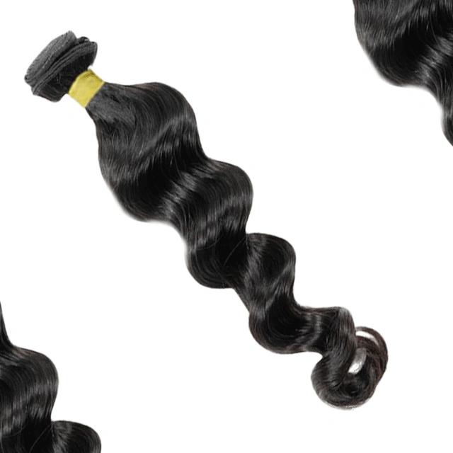 Yellow Band Loose Wave 100% Virgin Human Hair High Quality , Can Be Dyed, Bleached Berrys Fashion VIrgin Hair(China Hair)