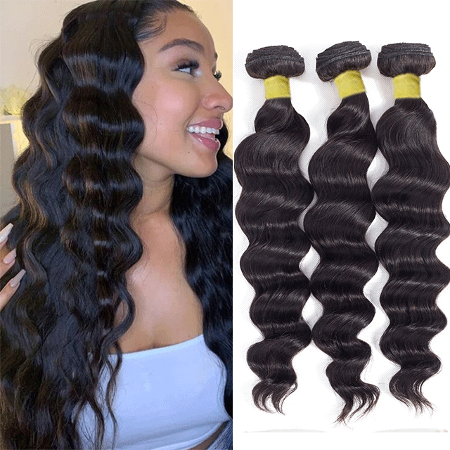 Yellow Band Big Deep Wave 100% Virgin Human Hair High Quality , Can Be Dyed, Bleached Berrys Fashion VIrgin Hair(China Hair)