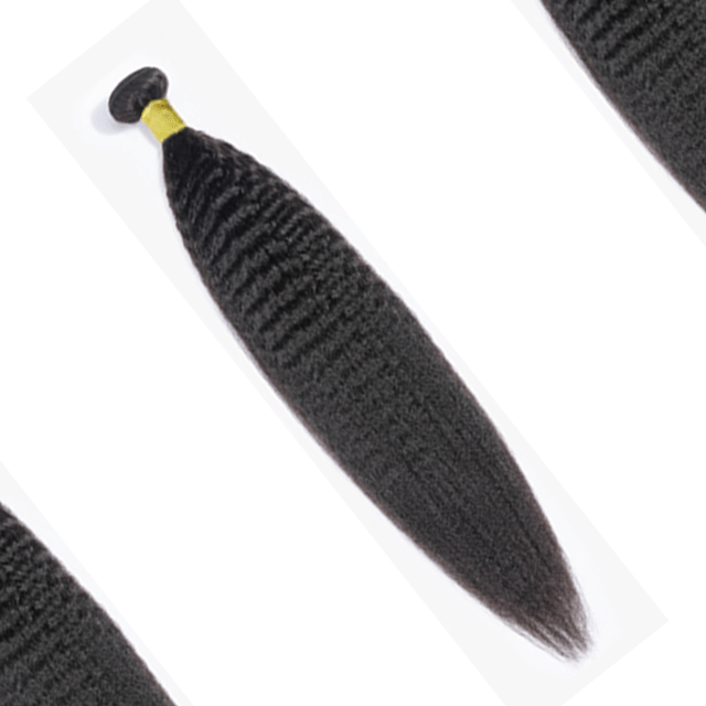 Yellow Band Kinky Straight 100% Virgin Human Hair High Quality , Can Be Dyed, Bleached Berrys Fashion VIrgin Hair(China Hair)