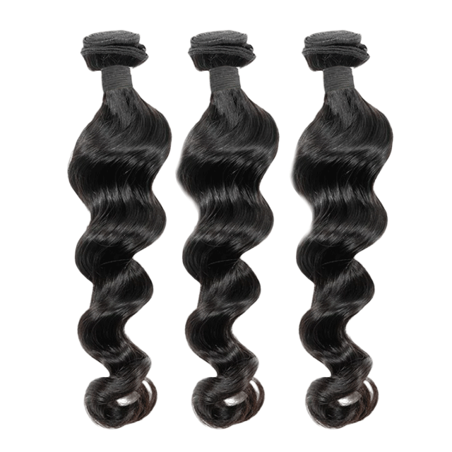 Malaysia Red Band Raw Hair Bundles Loose Wave Human Hair High Quality