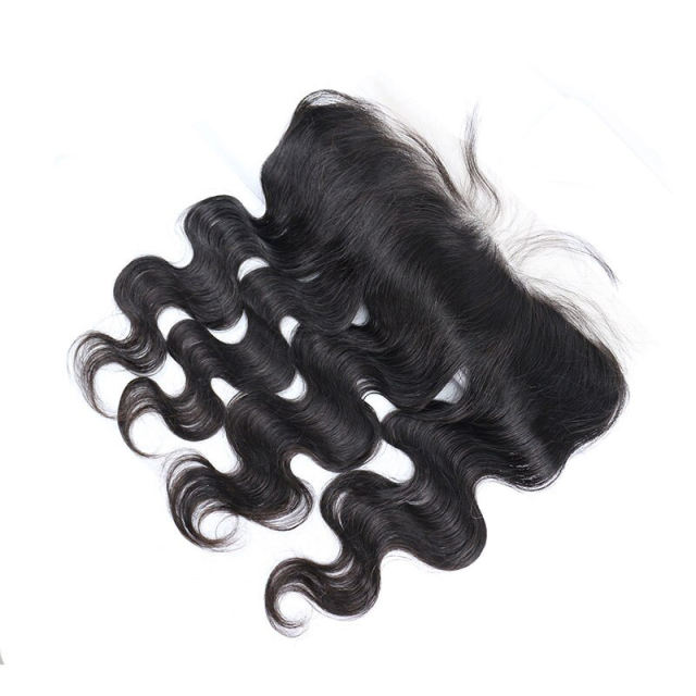 Berrysfashion Hair New Arrive Mix Donors Hair 13x4 HD/Transparent Frontal BW