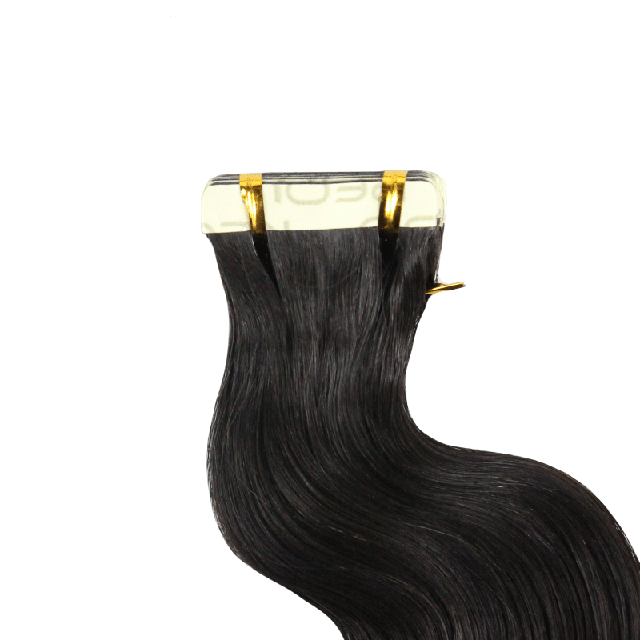 hair exetension tape hair 100% virgin hair exetenstions 20pcs(50g) Body wave Hair