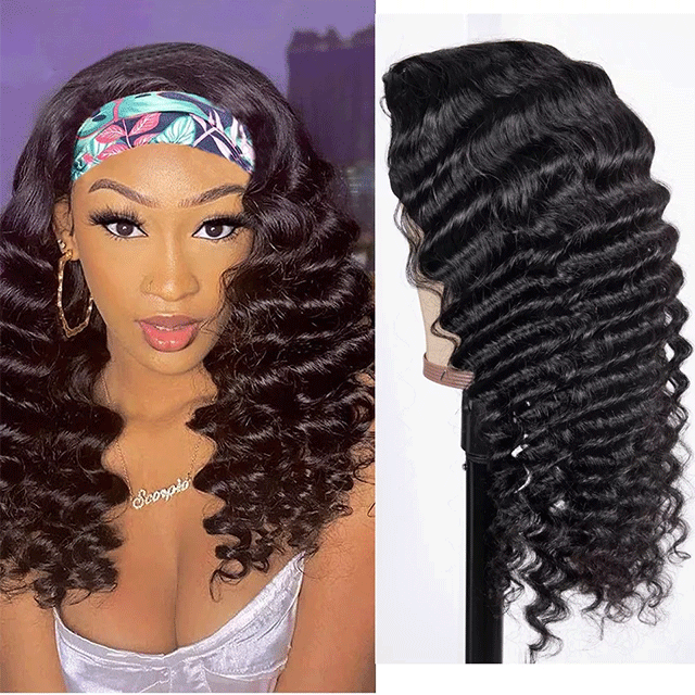 Berrys Fashion New Arrival Headband wig Brazilian Loose Wave 100% Human hair 10-30 Natural Hairline