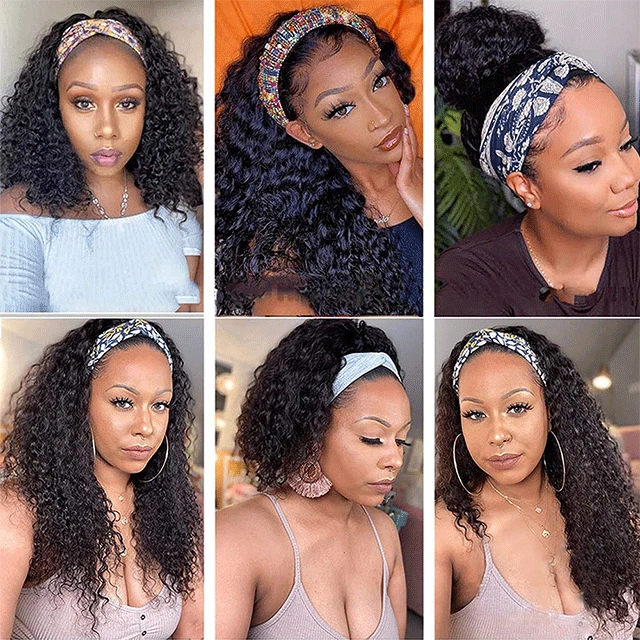 Berrys Fashion New Arrival Headband wig Brazilian Body 100% Human hair 10-30 Natural Hairline