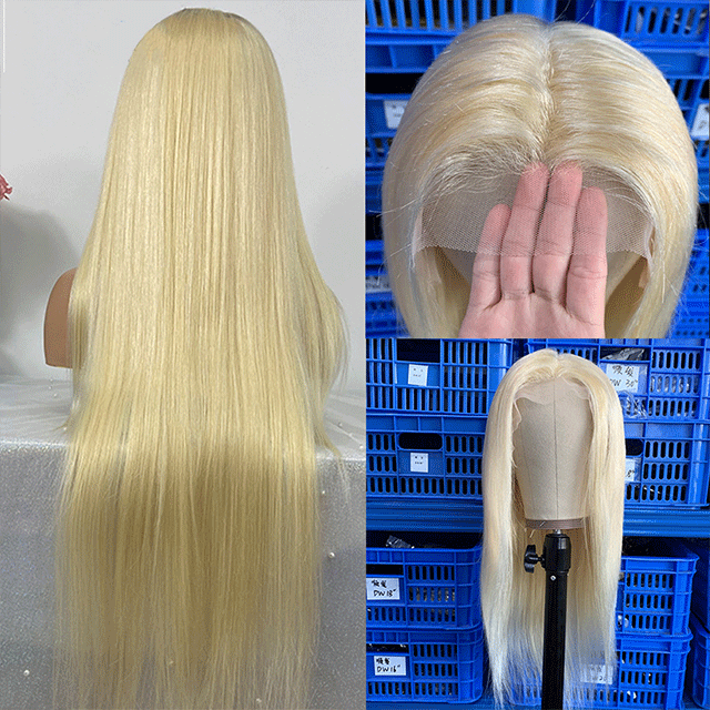 613 Straight Transparent Lace Frontal Wig human virgin hair Berrysfashion Hair