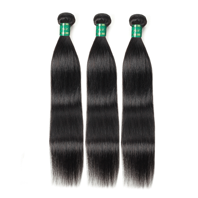 Burmese Red Band Raw Hair Bundles Straight Human Hair High Quality
