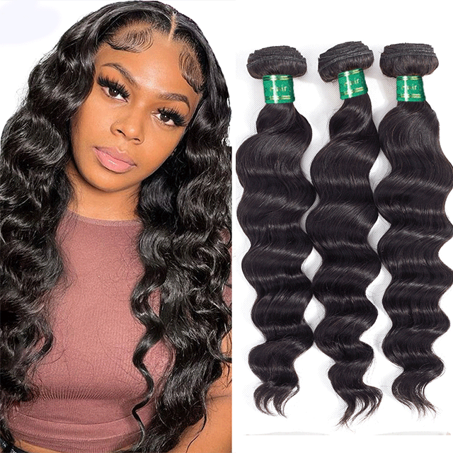 Burmese Red Band Raw Hair Bundles Big Deep Wave Human Hair High Quality