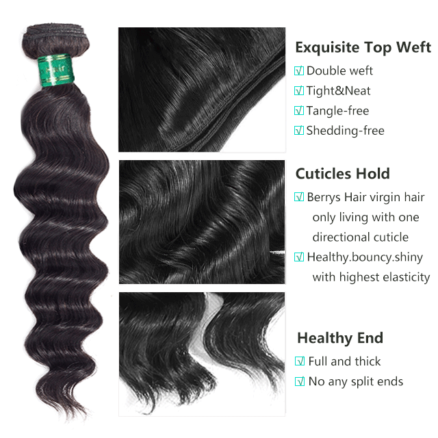 Burmese Red Band Raw Hair Bundles Big Deep Wave Human Hair High Quality