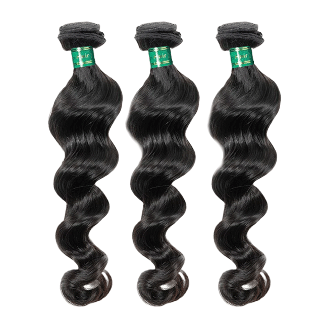 Burmese Red Band Raw Hair Bundles Loose Wave Human Hair High Quality