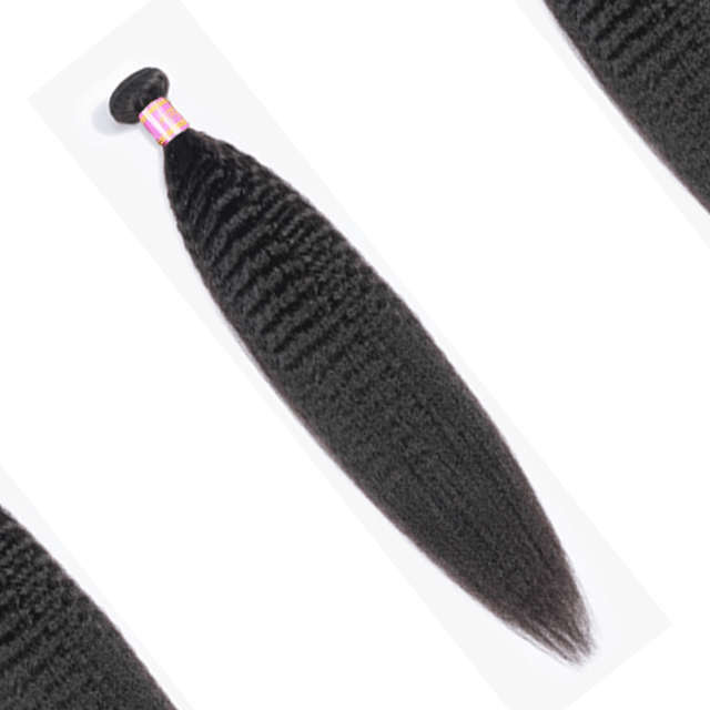 Peruvian Raw Hair Bundles Kinky Straight Human Hair High Quality Without any Chemical Processed