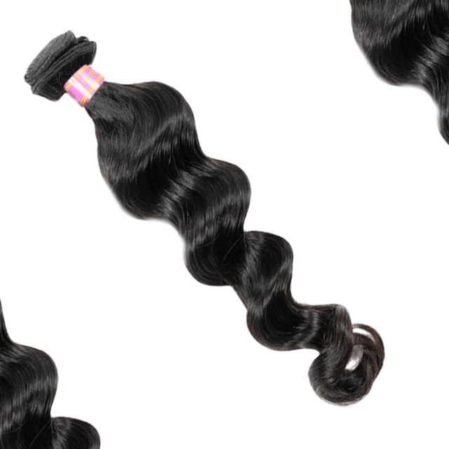 Peruvian Raw Hair Bundles Loose Wave Human Hair High Quality Without any Chemical Processed
