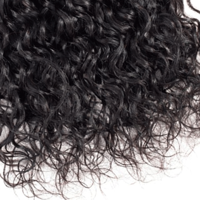 Peruvian Raw Hair Bundles Water Wave Human Hair High Quality Without any Chemical Processed