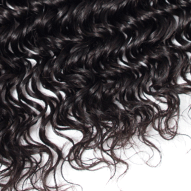 Peruvian Raw Hair Bundles Deep Wave Human Hair High Quality Without any Chemical Processed
