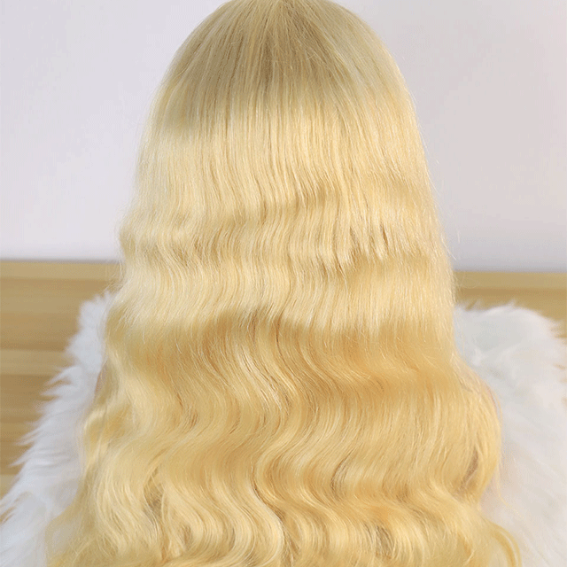 HD/Transparent 613 Blonde Body Wave 5x5 Closure Wig Lace Closure Wig Human Hair Wig Pre Plucked Brazilian Virgin Hair Wig