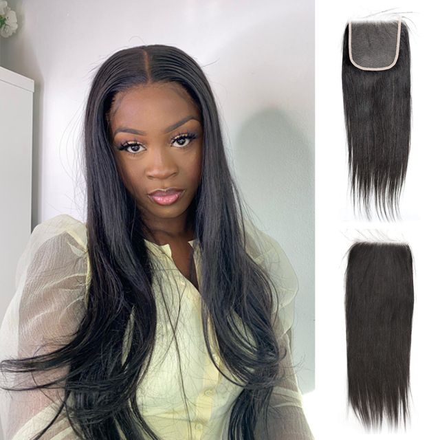 5x5 HD/Transparent Straight Lace Closure