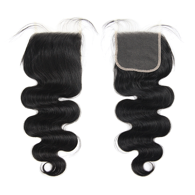 Top Quality Virgin Hair 4x4 HD/Transparent Lace Closure