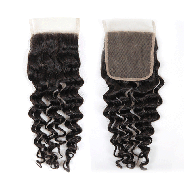 Top Quality Virgin Hair 4x4 Loose Wave HD/Transparent Lace Closure