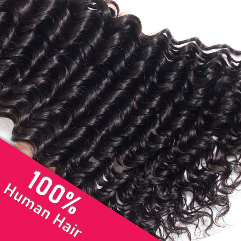 Deep Wave Bundles 4pcs Human Hair Bundles